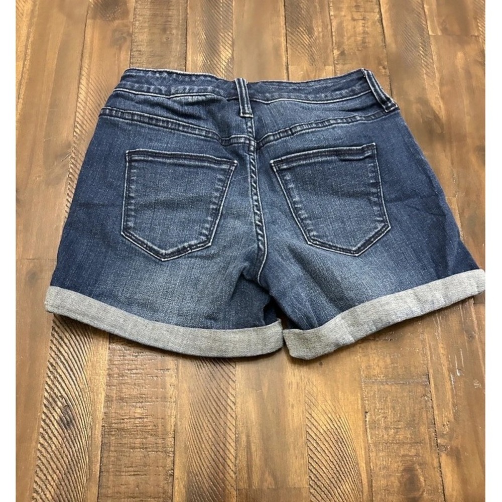 Universal Thread Denim Shorts 00/24 Dark Blue - Picture 2 of 3